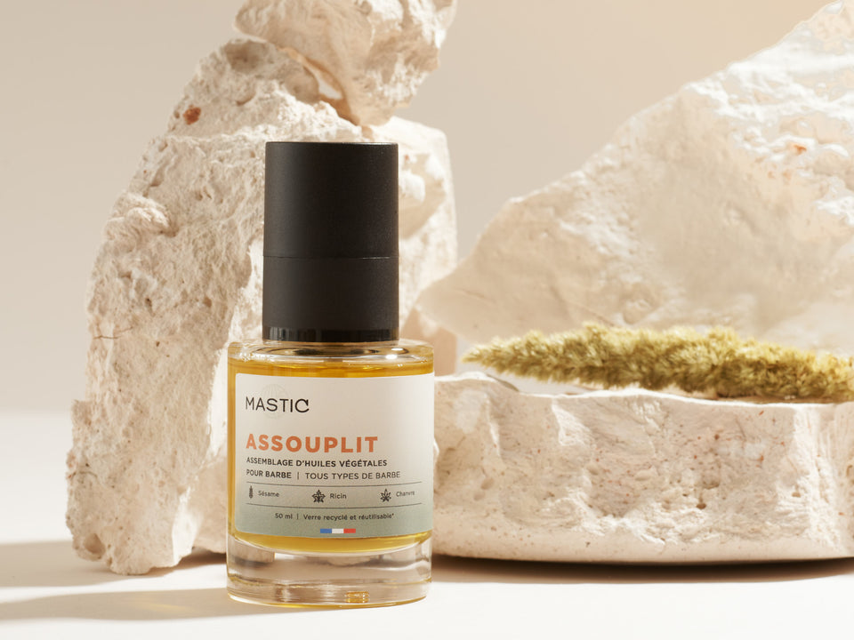 Huile barbe bio pour homme
